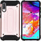 iMoshion Hoesje Geschikt voor Samsung Galaxy A70 Hoesje - iMoshion Rugged Xtreme Backcover - Rosé