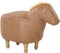 HORSE - Hocker - Beige - Kunstleer