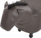 HORSE - Hocker - Donkerbruin - Kunstleer