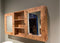 HorstDeco - Badkamer kast - 2 Door & Mirror Mango Bathroom Cabinet 165 cm