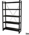 HorstDeco - Room divider -Boekenkast - Zwart - 160 cm breed