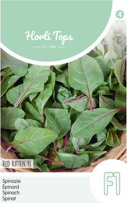 Hortitops groentezaad - Spinazie Red Kitten F1