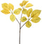 Hortus - Herfstblad klein l35 cm geel