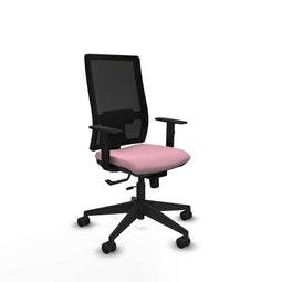Piqueras y Crespo 1D066N0 - Bureaustoel - Verstelbare hoogte met armleuning - Roze