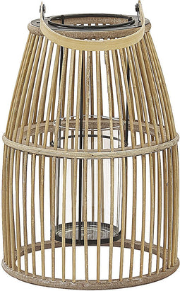 HOSTE - Lantaarn - Beige - Bamboehout