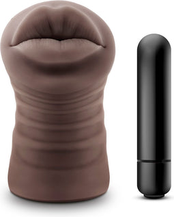 Hot Chocolate - Renee Masturbator Met Vibrende Bullet - Mond