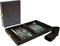 Hot games Backgammon koffer magnetisch bruin 23x17