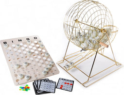 HOT Games Bingomolen XLgroot koper 50 cm.75 ballen.