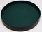 HOT Games Dobbelpiste rond zwart vinyl met vilt 26cm.
