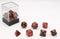 HOT Games Dobbelstenen Rood/Zwart 7 set Brick.