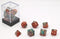 HOT Games Dobbelstenen Stardust Rood/Groen 7set.