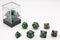 HOT Games Dobbelstenen Stardust Single Groen 7set.