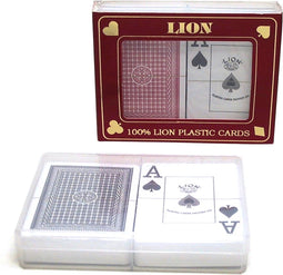 HOT Games Poker Speelkaartenset - Kaartspel - wit combi