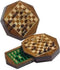HOT Games Reisschaakcas.8 hoek.magn.Acaci.14,5x3cm.