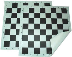 HOT Games Schaakb.vinyl rolb.55 mm wit/zwart 51cm.