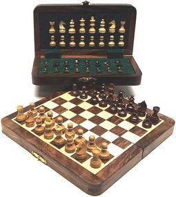 HOT Games Schaakcas.magnetisch ingelegd.30x15x5cm.