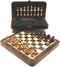 HOT Games Schaakcas.magnetisch ingelegd.30x15x5cm.