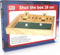Hot games Shut the box klein 9 cijfers 28x20x3cm hout