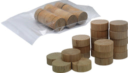 HOT Games Sjoelstenen-set KLEIN 30mm.vlak.20 stuks.