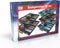 Hot sports Backgammon koffer blauw 38x24