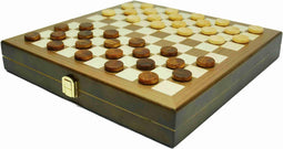 Hot sports Schaak-dam-backgammon klapcassette hout 29x29