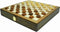 Hot sports Schaak-dam-backgammon klapcassette hout 29x29