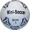 HOT Sports + Toys Mini Voetbal Rubber mt 1 wit/zwart 13 cm.