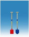 HOT Sports + Toys Schep houten steel / metaal, punt 80 cm.