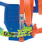 Hot Wheels - Baanset - Met 5 crashzones - Met gemotoriseerde booster en 1 Hot Wheels auto - Racebaan