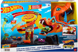 Hot Wheels City Cobra Slam Pizza Attack - Racebaan