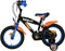 Hot Wheels Kinderfiets - Jongens - 14 inch - Zwart - Twee handremmen