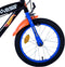 Hot Wheels Kinderfiets - Jongens - 16 inch - Zwart Oranje Blauw - Twee handremmen
