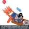 Hot Wheels - Monstertrucks Arenabeukers Color Shifters 5 Alarm Redding - Speelset