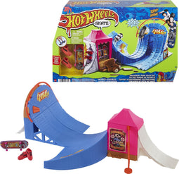 Hot Wheels Skate Pretpark Skate Set - Speelset fingerboard - vinger skateboard Tony Hawk