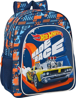 Hot Wheels Speed Club - Rugzak - 38 x 32 x 12 cm - Blauw