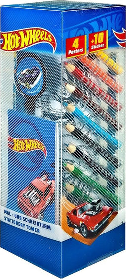 Hot Wheels Teken- en schrijftoren 35 stuks