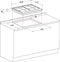 Hotpoint PCN 641 T/IX/HA kookplaat Roestvrijstaal Ingebouwd Gaskookplaat