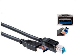 ACT 0.5m USB 3.0 - Kabel - 4,8 Gbit/s - Zwart