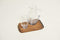 Houder van oude whiskyvaten met Waterkaraf en 1 Proefglas - Darach en Glencairn Crystal Scotland