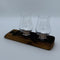 Houder van oude whiskyvaten voor 2 whiskyglazen (exclusief glaswerk) - Darach Scotland