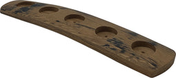 Houder van oude whiskyvaten voor 5 whiskyglazen (exclusief glaswerk) - Darach Scotland