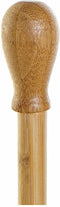 Houder voor keukenpapier DKD Home Decor Zwart Natuurlijk Bamboe 16,5 x 16,5 x 35 cm
