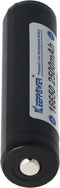 Houdkracht 16650 of 17650 min. 1980 mAh, max. 2500 mAh 3,6 V - 3,7 V Li-ion batterij beschermde positieve pool verhoogt UR16650ZTA
