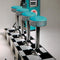 Bel Air Retro Barkruk BS-27 Turquoise