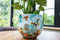 TS Collection - Bloempot Fresia fresh - 24x21 - Metaal & Epoxy - Exclusieve woonitems voor binnen - Handgemaakt - Unieke print - Designed by Lammie