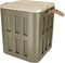 JENS Living opbergbox Daan - Metalen opbergbox poef - 70kg belastbaar - 30 x 30 x 34,5 cm - Groen