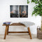 House Nordic Bankje Barcelona Teak 90cm