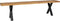 House Nordic Bankje Toulon Eikenhout Geolied 180cm