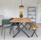 House Nordic Bankje Toulon Eikenhout Geolied 180cm