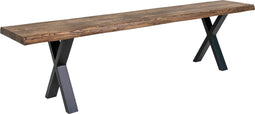 House Nordic Bankje Toulon Eikenhout Smoked 180cm